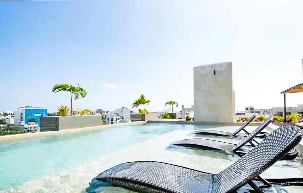 Apartment Joya De La Zazil 20 Av Rooftop Pool Walk To Playa Mamitas Coco Beach & 5 Playa del Carmen